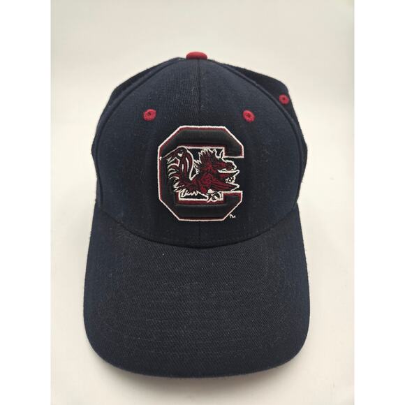 South Carolina Gamecocks Hat Black Adjustable Baseball Cap Embroidered Logo - Picture 1 of 5